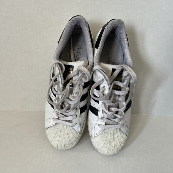 ADIDAS Originals Superstar Chalk White Black Stripe Men Unisex PWI001001 Sz 9